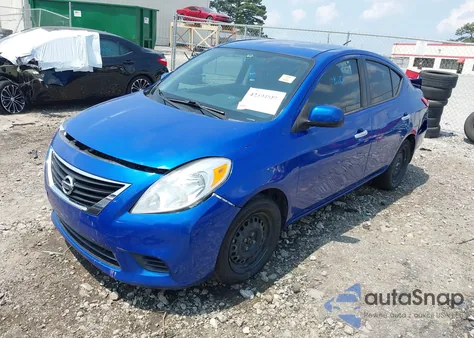 2013 Nissan Versa 1.6 Sv z USA, uszkodzony, nr VIN 3N1CN7AP5DL840256